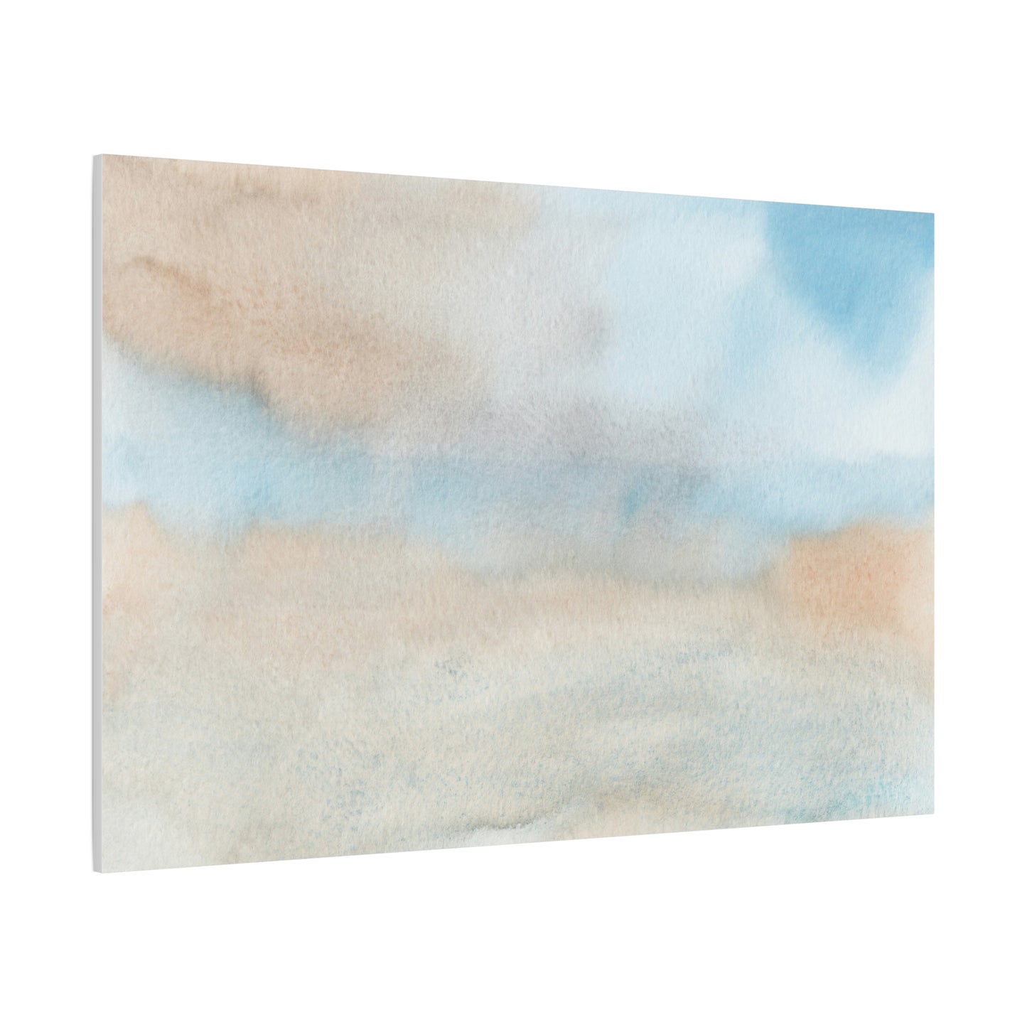 Beach Abstract Art Print | Ready-to-Hang Custom Matte Canvas with Eco-Friendly Pine Frame