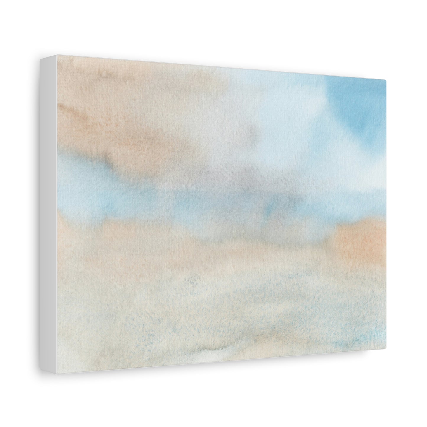 Beach Abstract Art Print | Ready-to-Hang Custom Matte Canvas with Eco-Friendly Pine Frame
