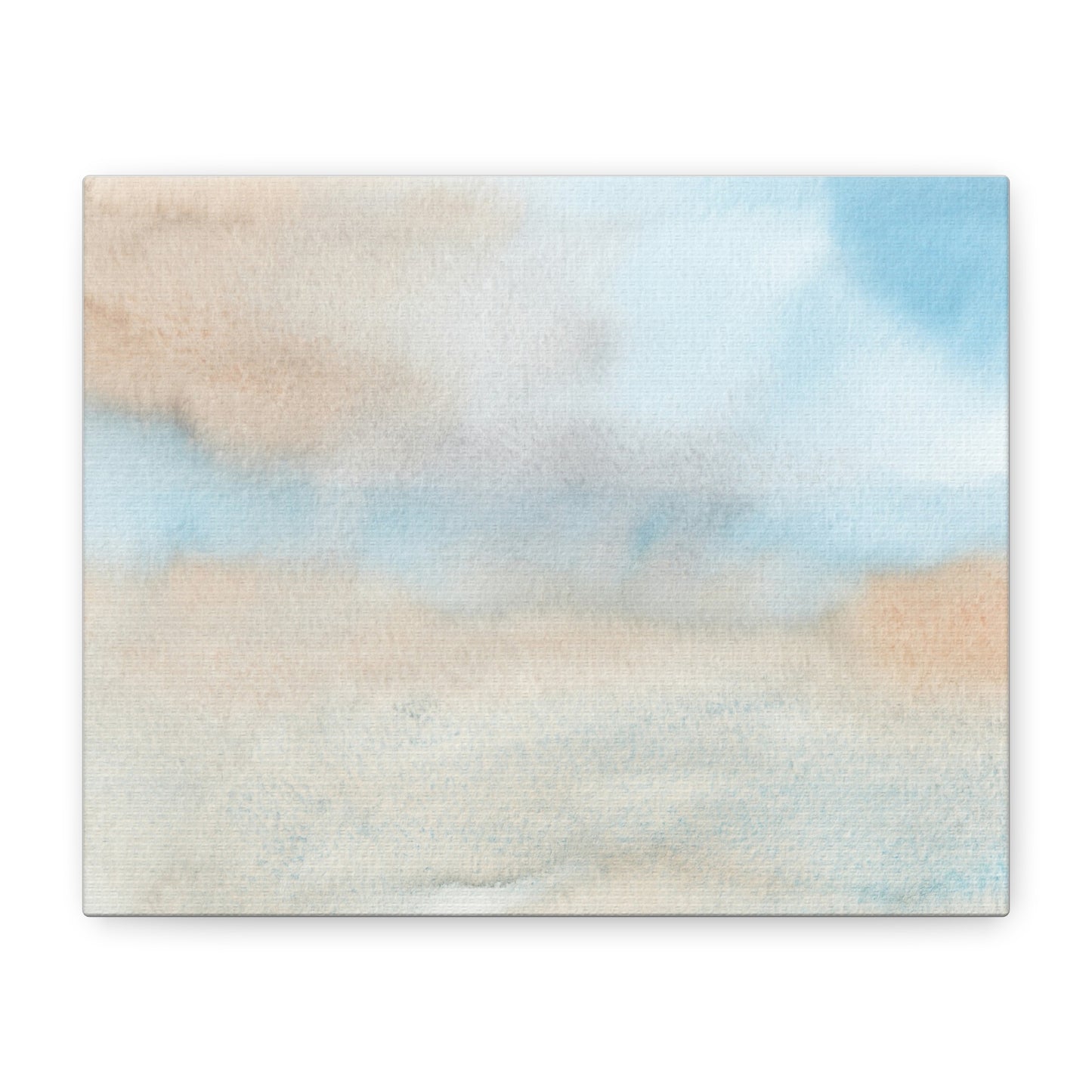Beach Abstract Art Print | Ready-to-Hang Custom Matte Canvas with Eco-Friendly Pine Frame